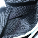 PRADA Tote Bag Nylon Khaki Silver Auth 131158-21