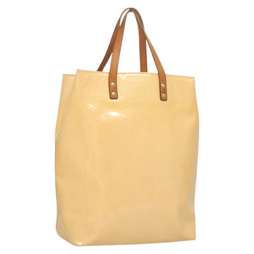 LOUIS VUITTON Vernis Reade MM Hand Bag Marshmallow Pink M91304 LV Auth 131159