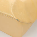 LOUIS VUITTON Vernis Reade MM Hand Bag Marshmallow Pink M91304 LV Auth 131159-13