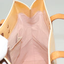 LOUIS VUITTON Vernis Reade MM Hand Bag Marshmallow Pink M91304 LV Auth 131159-17