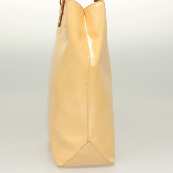 LOUIS VUITTON Vernis Reade MM Hand Bag Marshmallow Pink M91304 LV Auth 131159