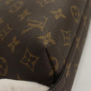 LOUIS VUITTON Monogram Trousse Demi Ronde Cosmetic Pouch M47520 LV Auth 131163-7