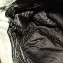 PRADA Shoulder Bag Nylon Khaki Silver Auth 131164-22