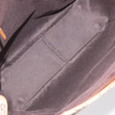 GUCCI GG Canvas Hand Bag Beige 112530 Auth 131180-10