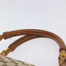 GUCCI GG Canvas Hand Bag Beige 112530 Auth 131180-14