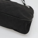 GUCCI GG Canvas Tote Bag Black Silver 121023 Auth 131188-10