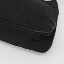 GUCCI GG Canvas Tote Bag Black Silver 121023 Auth 131188-12