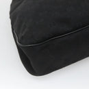 GUCCI GG Canvas Tote Bag Black Silver 121023 Auth 131188-13