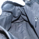 GUCCI GG Canvas Tote Bag Black Silver 121023 Auth 131188-17