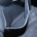 GUCCI GG Canvas Tote Bag Black Silver 121023 Auth 131188-18