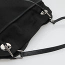 GUCCI GG Canvas Tote Bag Black Silver 121023 Auth 131188-6