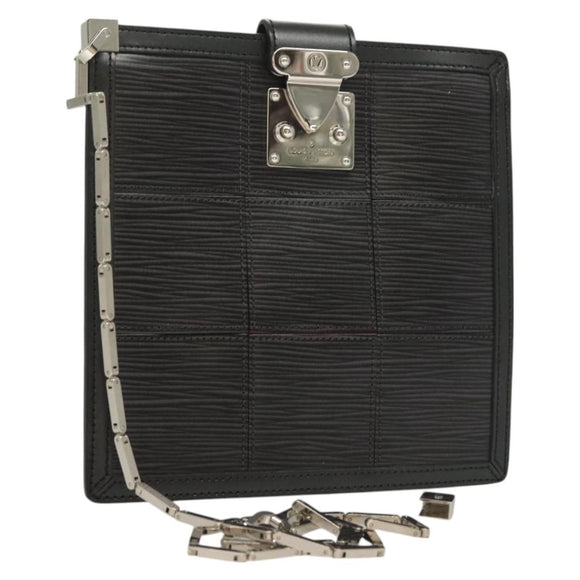 LOUIS VUITTON Epi Stretch Mojito Shoulder Bag Black M54612 LV Auth 131190