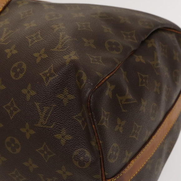 LOUIS VUITTON Monogram Keepall Bandouliere 50 Boston Bag M41416 LV Auth 131192