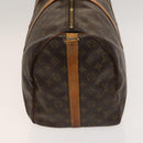 LOUIS VUITTON Monogram Keepall Bandouliere 50 Boston Bag M41416 LV Auth 131192-3