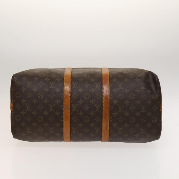 LOUIS VUITTON Monogram Keepall Bandouliere 50 Boston Bag M41416 LV Auth 131192