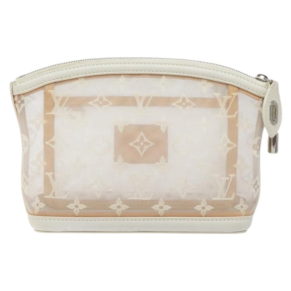 LOUIS VUITTON Monogram Transparent Lockit Clutch Bag M40700 LV Auth 131195V