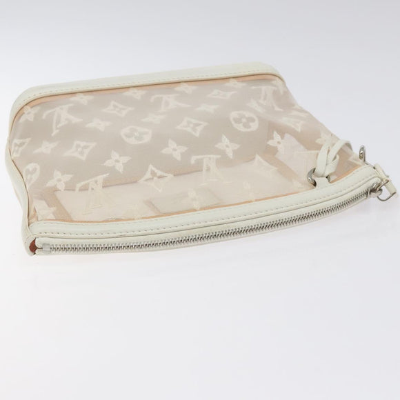 LOUIS VUITTON Monogram Transparent Lockit Clutch Bag M40700 LV Auth 131195V
