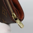 LOUIS VUITTON Monogram Compact Zip Wallet M61667 LV Auth 131202-8