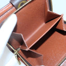 LOUIS VUITTON Monogram Compact Zip Wallet M61667 LV Auth 131202-20