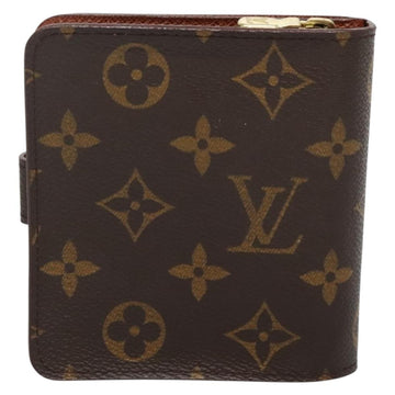 LOUIS VUITTON Monogram Compact Zip Wallet M61667 LV Auth 131202 - 0