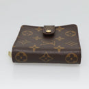LOUIS VUITTON Monogram Compact Zip Wallet M61667 LV Auth 131202-4