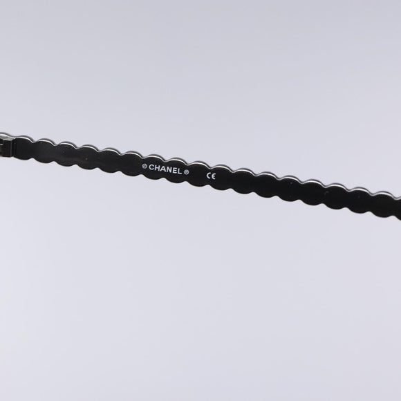 CHANEL Sunglasses plastic Black CC Auth 131207V