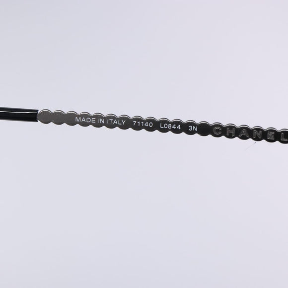 CHANEL Sunglasses plastic Black CC Auth 131207V