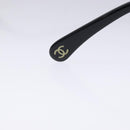 CHANEL Sunglasses plastic Black CC Auth 131207V-7