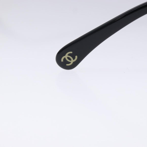 CHANEL Sunglasses plastic Black CC Auth 131207V