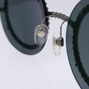 CHANEL Sunglasses plastic Black CC Auth 131207V-8