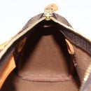 LOUIS VUITTON Damier Ebene Mini Speedy Hand Bag SPO N41536 LV Auth 131209SV-20