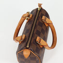 LOUIS VUITTON Damier Ebene Mini Speedy Hand Bag SPO N41536 LV Auth 131209SV-6
