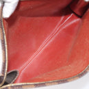 LOUIS VUITTON Damier Ebene Poche Toilette 26 Pouch N47543 LV Auth 131222-10