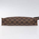 LOUIS VUITTON Damier Ebene Poche Toilette 26 Pouch N47543 LV Auth 131222-6