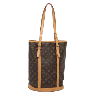 LOUIS VUITTON Monogram Bucket GM Shoulder Bag M42236 LV Auth 131231