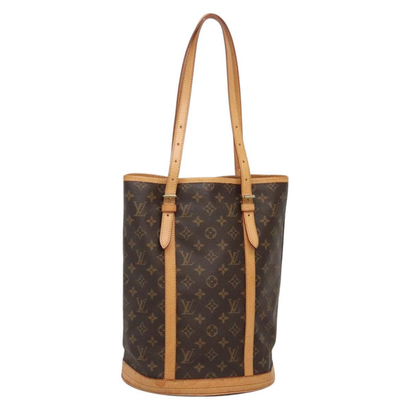 LOUIS VUITTON Monogram Bucket GM Shoulder Bag M42236 LV Auth 131231