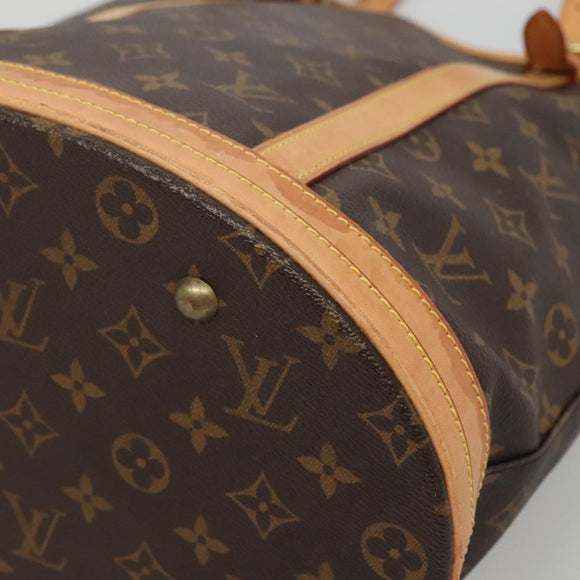 LOUIS VUITTON Monogram Bucket GM Shoulder Bag M42236 LV Auth 131231