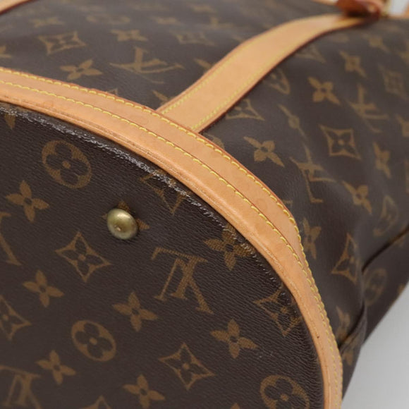 LOUIS VUITTON Monogram Bucket GM Shoulder Bag M42236 LV Auth 131231