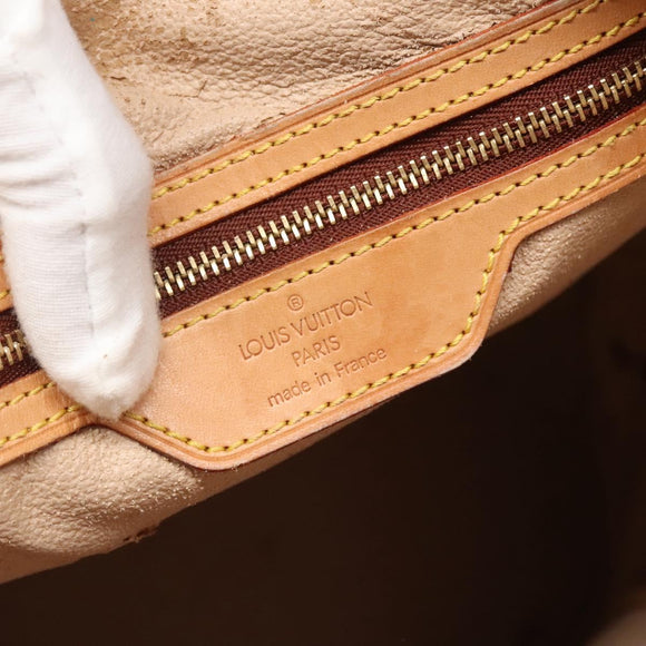 LOUIS VUITTON Monogram Bucket GM Shoulder Bag M42236 LV Auth 131231