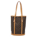 LOUIS VUITTON Monogram Bucket GM Shoulder Bag M42236 LV Auth 131231-13