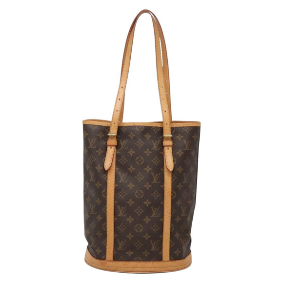 LOUIS VUITTON Monogram Bucket GM Shoulder Bag M42236 LV Auth 131231