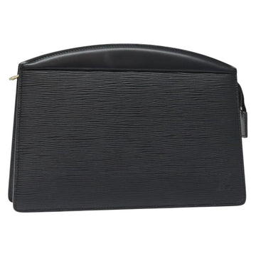 LOUIS VUITTON Epi Trousse Crete Pouch Black M48402 LV Auth 131234
