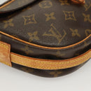 LOUIS VUITTON Monogram Jeune Fille MM Shoulder Bag M51226 LV Auth 131242-15