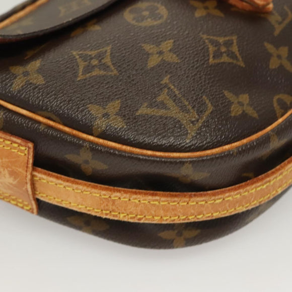 LOUIS VUITTON Monogram Jeune Fille MM Shoulder Bag M51226 LV Auth 131242
