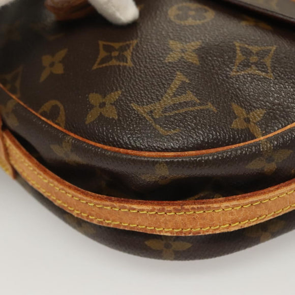 LOUIS VUITTON Monogram Jeune Fille MM Shoulder Bag M51226 LV Auth 131242