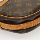 LOUIS VUITTON Monogram Jeune Fille MM Shoulder Bag M51226 LV Auth 131242-17