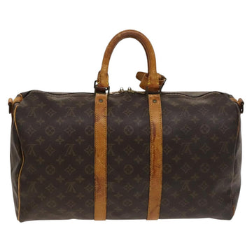 LOUIS VUITTON Monogram Keepall Bandouliere 45 Boston Bag M41418 LV Auth 131247 - 0