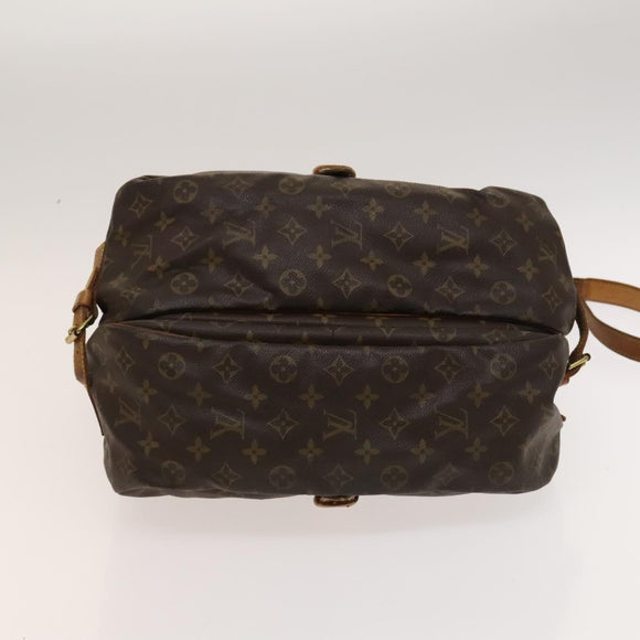 LOUIS VUITTON Monogram Saumur 30 Shoulder Bag M42256 LV Auth 131254