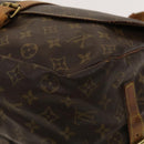 LOUIS VUITTON Monogram Saumur 30 Shoulder Bag M42256 LV Auth 131254-17