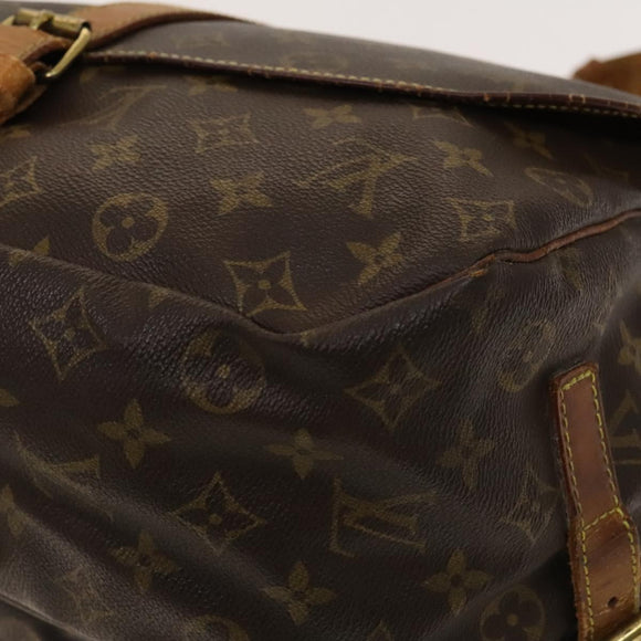 LOUIS VUITTON Monogram Saumur 30 Shoulder Bag M42256 LV Auth 131254